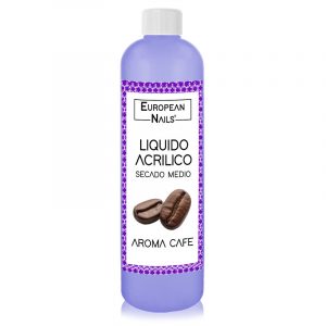 Líquido Acrílico Secado Medio Aroma Café 1000ml