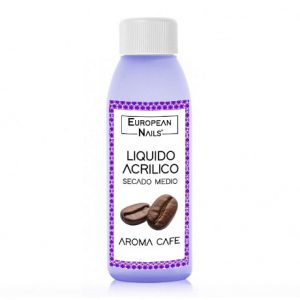 Líquido Acrílico Secado Medio Aroma Café 125ml
